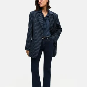 Cambio Paris flared denim Mørkeblå