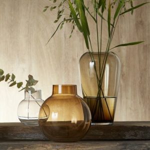 Boblevase brun M