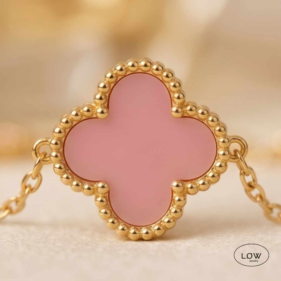 Color Clover Bracelet – 18K Gold - Image 9