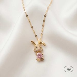 Bunny Necklace – 18K Gold