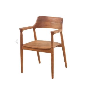 Spisestol i teak, natur