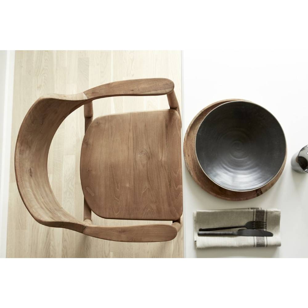 Spisestol i teak, natur Wikholmform - Image 3