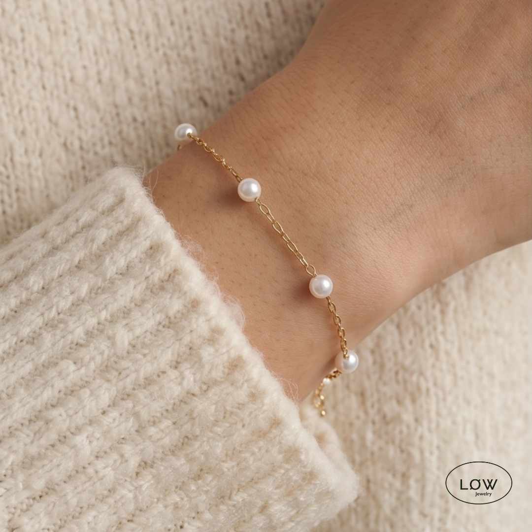 Perléa Pearl Bracelet Gold