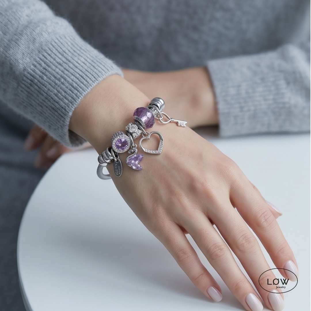 Romantic Charm Bracelet - Image 7