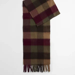 Barbour Stort Tattersall-skjerf 180cm