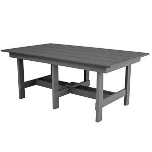Spisebord, 183 cm – skifergrå