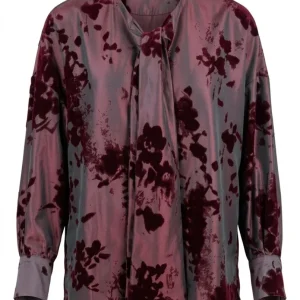 Rosso35 Kynance bluse Burgunder