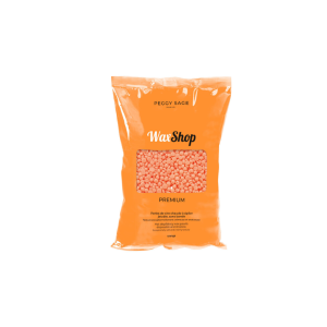 Peggy Saga Orange/Dust Pink Voks Perler 800 g