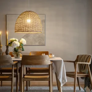 Spisestol i teak, natur Wikholmform